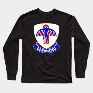 Mod.3 Geronimo 501st Airborne Parachute Infantry Long Sleeve T-Shirt